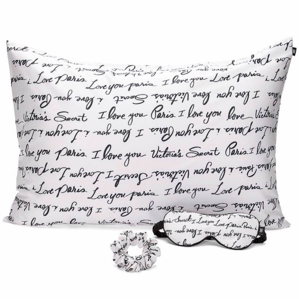 Victoria's Secret 3-Piece Satin Accessories Gift Set